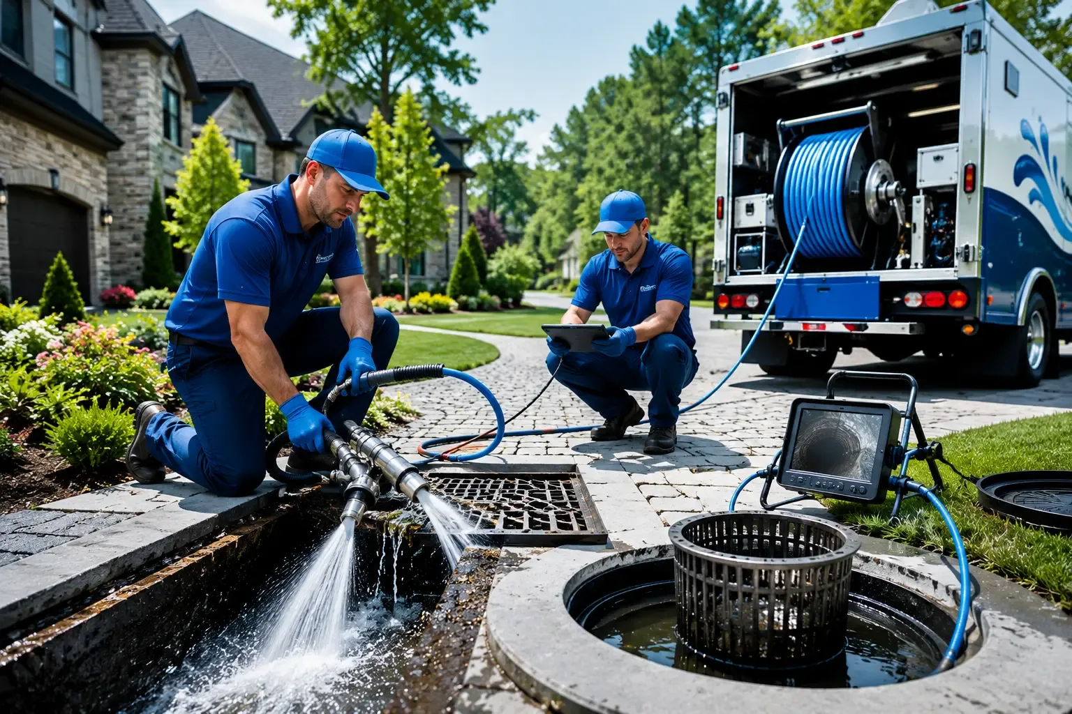 Local outdoor drain cleaning professionals in Henning, IL